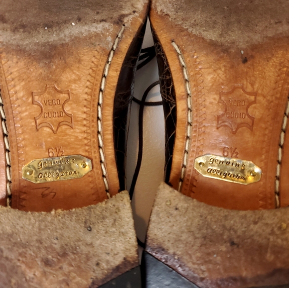 Vintage Fratelli Genuine Alligator Oxfords - Picture 10 of 13